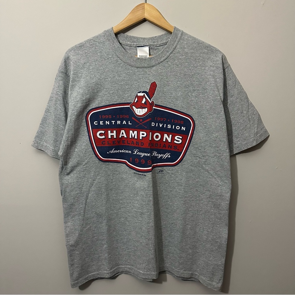 Vintage 1999 Cleveland Indians Pro Player MLB T Shirt Adult Size Large